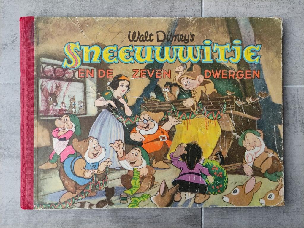 Walt Disney's sneeuwwitje en de zeven dwergen, Ophalen of Verzenden, Sneeuwwitje of Doornroosje