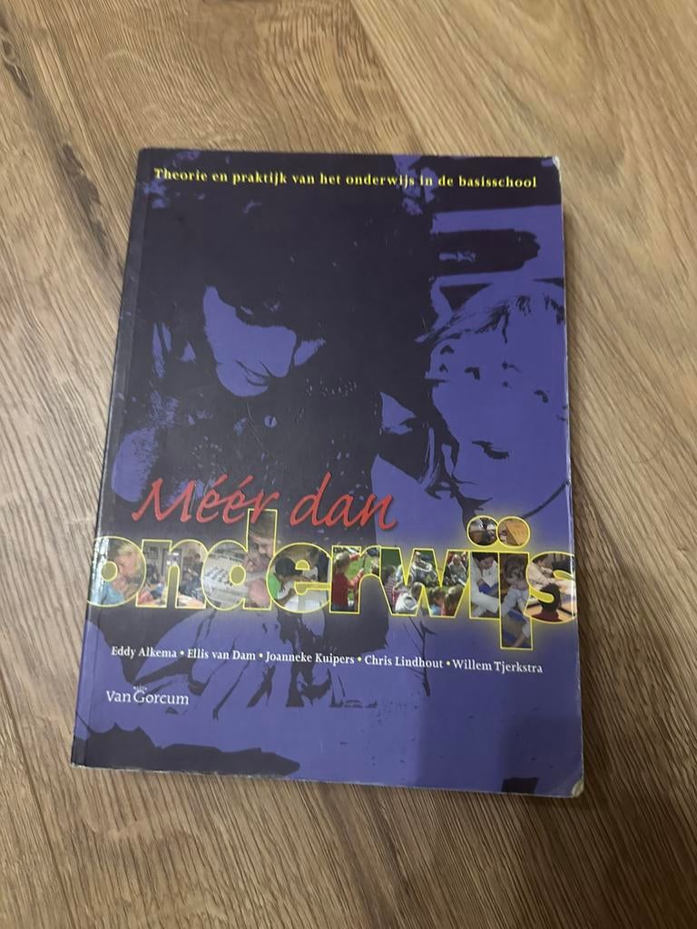 Meer dan onderwijs, Boeken, Ophalen of Verzenden, Zo goed als nieuw, Overige niveaus, Nederlands