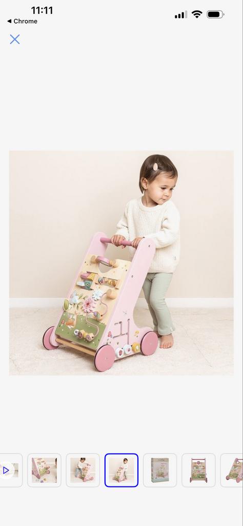 Little Dutch loopwagen, Ophalen, Gebruikt, Overige typen, Met wieltjes