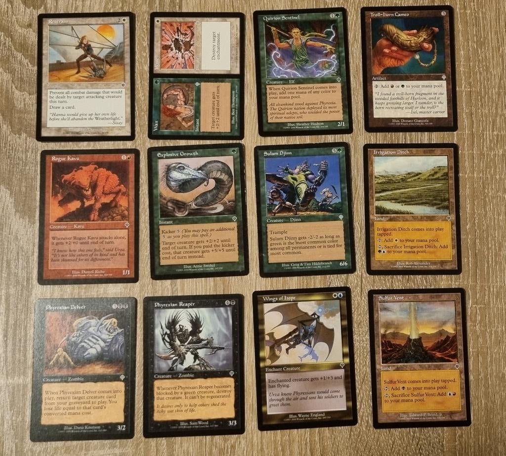 Magic: The Gathering – Invasion kaarten, Verzenden