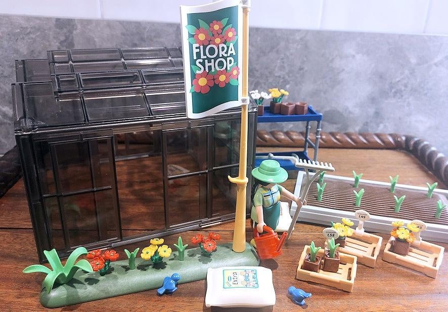 Playmobil Plantenkas 4481, Ophalen of Verzenden, Zo goed als nieuw, Complete set