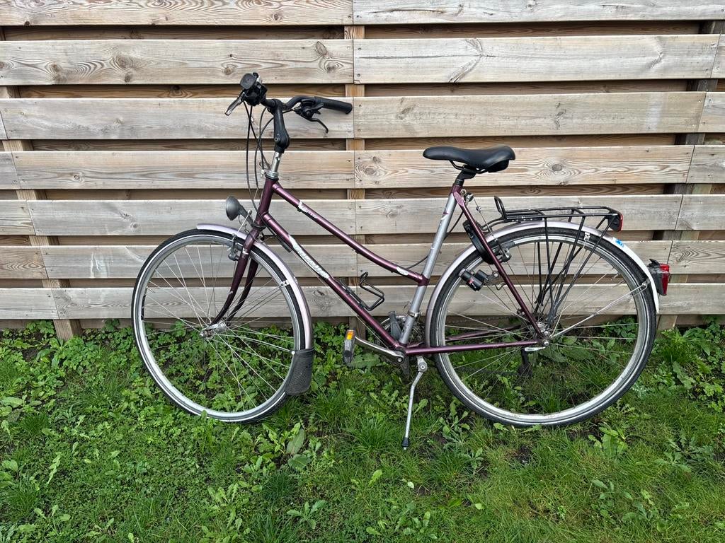 Gazelle dames fiets 28 inch, Fietsen en Brommers, Fietsen | Dames | Damesfietsen, Gebruikt, 47 tot 50 cm, Versnellingen, Ophalen of Verzenden