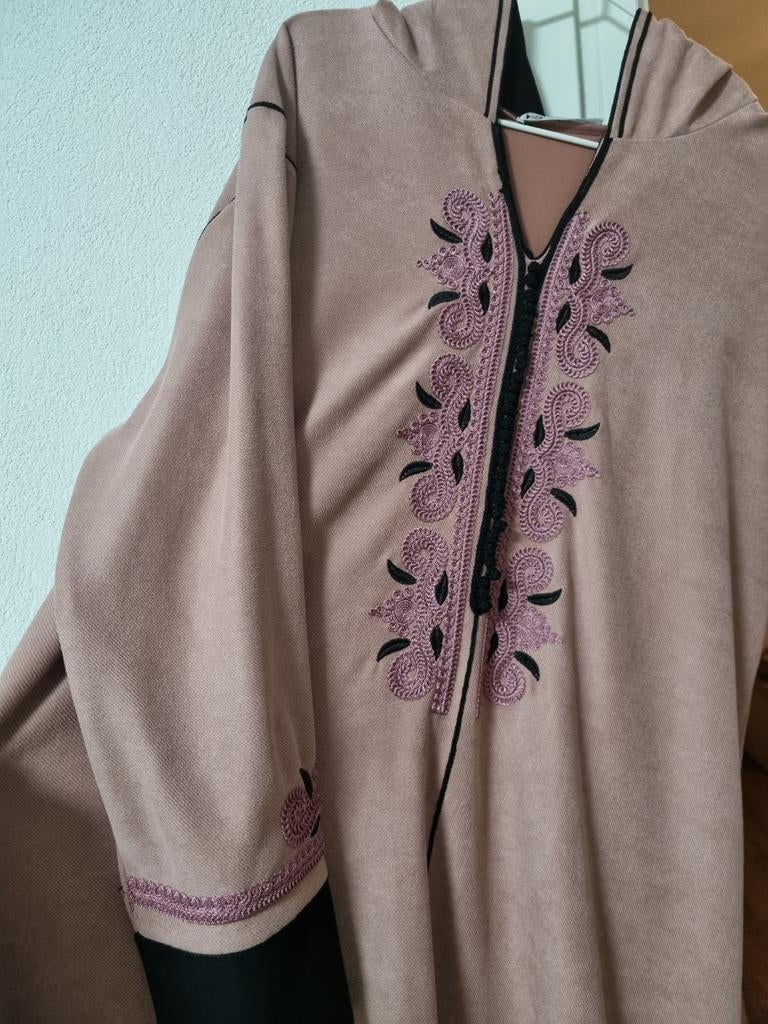 Nieuw Marokkaanse Djellaba Takshita Abaya Avondjurk Winterj, Kleding | Dames, Jurken, Ophalen of Verzenden, Nieuw, Overige kleuren