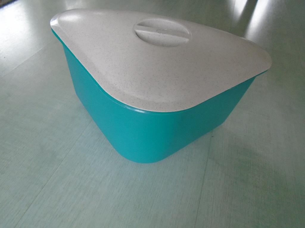 afvalbakje, tupperware, Huis en Inrichting, Keuken | Tupperware, Ophalen of Verzenden, Zo goed als nieuw, Groen, Overige typen