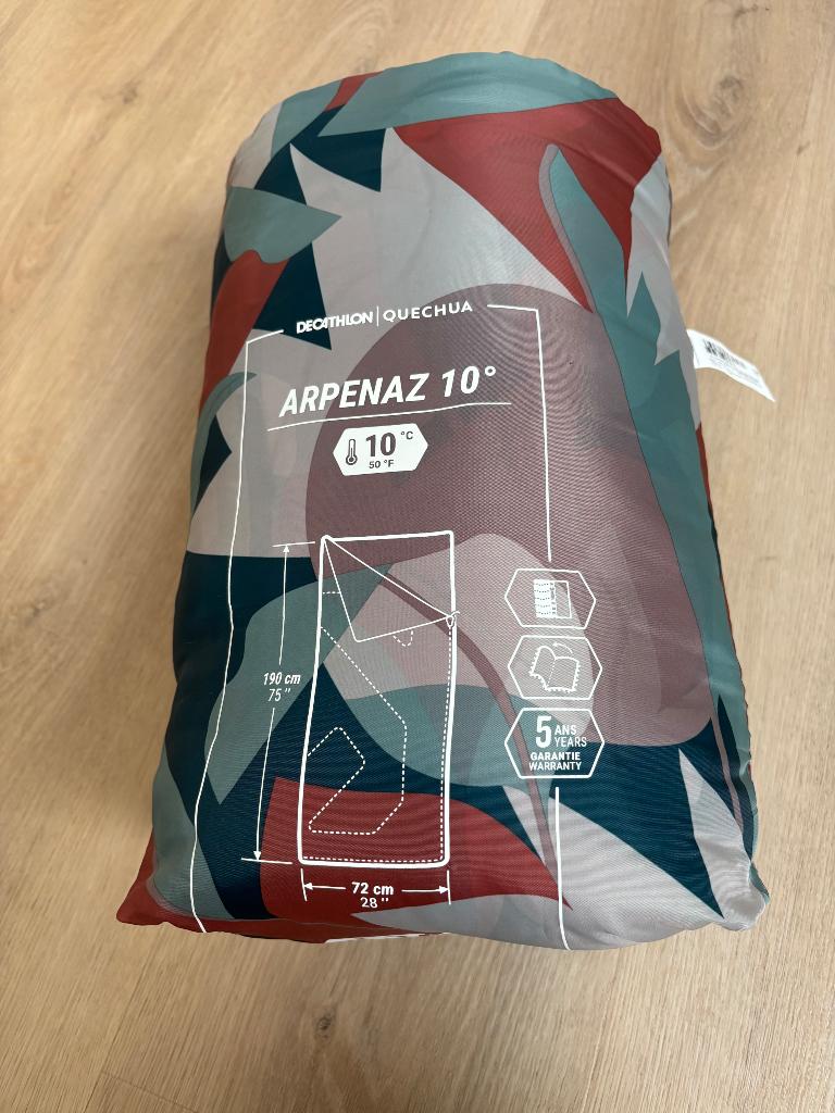 Decathlon slaapzak 10C ZGAN, Caravans en Kamperen, Ophalen of Verzenden, Zo goed als nieuw