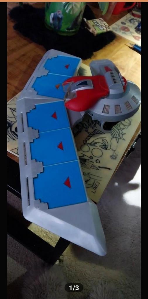 Yu-Gi-Oh! Duel Disk Launcher 1996 - Vintage Speelgoed, Ophalen of Verzenden, Gebruikt