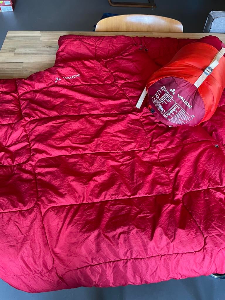 Vaude Navajo 500 S SYN Slaapzak, Caravans en Kamperen, Slaapzakken, Ophalen of Verzenden, Gebruikt