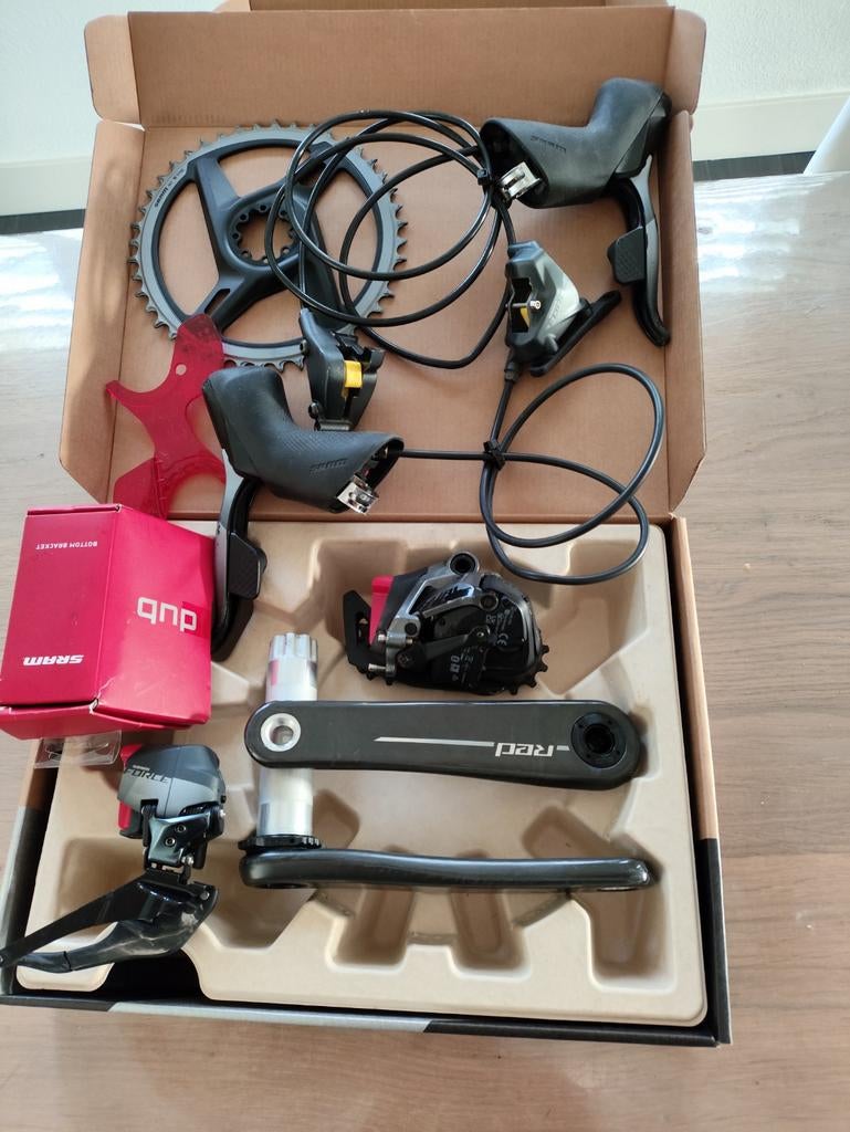 SRAM Force AXS Shifters / trapas Red / derialleur / 44t, Ophalen of Verzenden, Nieuw, Racefiets, Derailleur of Ketting