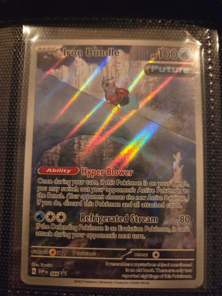 Pokémon kaart Iron Bundle promo, Hobby en Vrije tijd, Verzamelkaartspellen | Pokémon, Ophalen of Verzenden