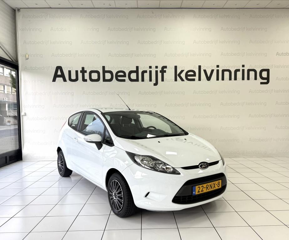 Ford Fiesta 1.25 Limited Bovag Garantie Airco (bj 2011), Auto's, Euro 5, Gebruikt, 4 cilinders, Wit