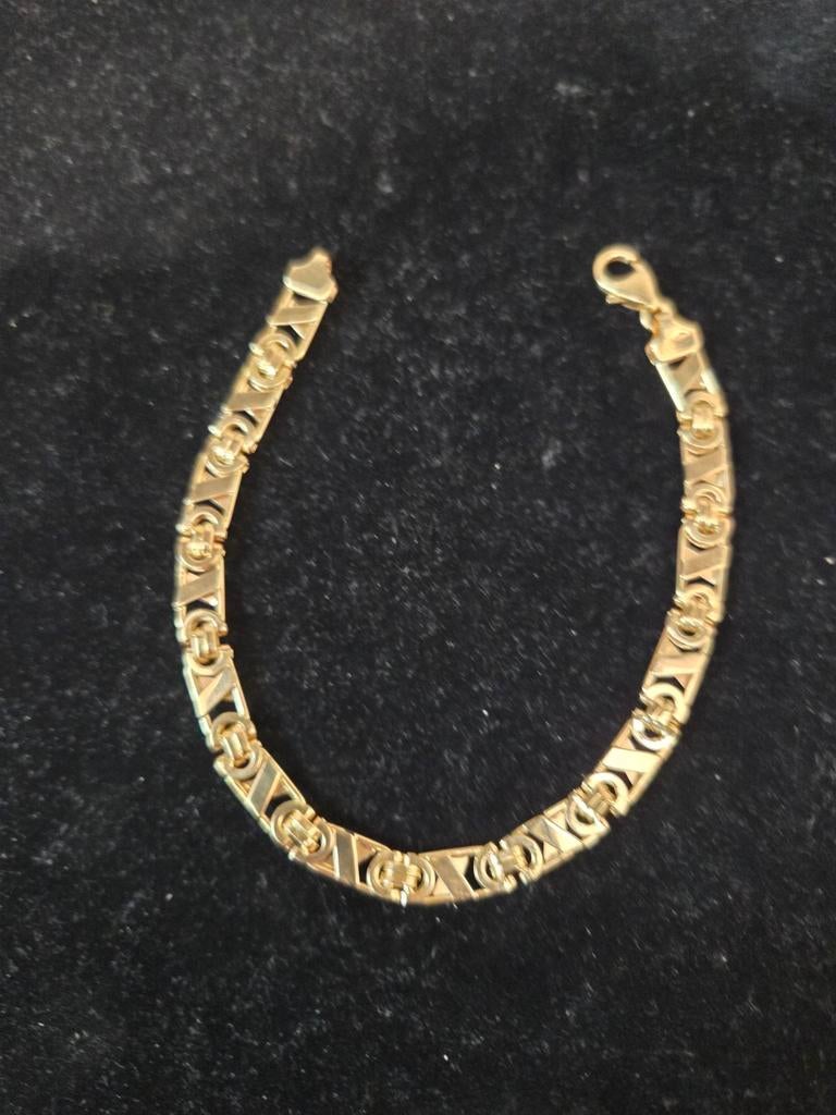 14 k gouden armband 12,8 gram, Ophalen of Verzenden, Nieuw, Goud, Goud