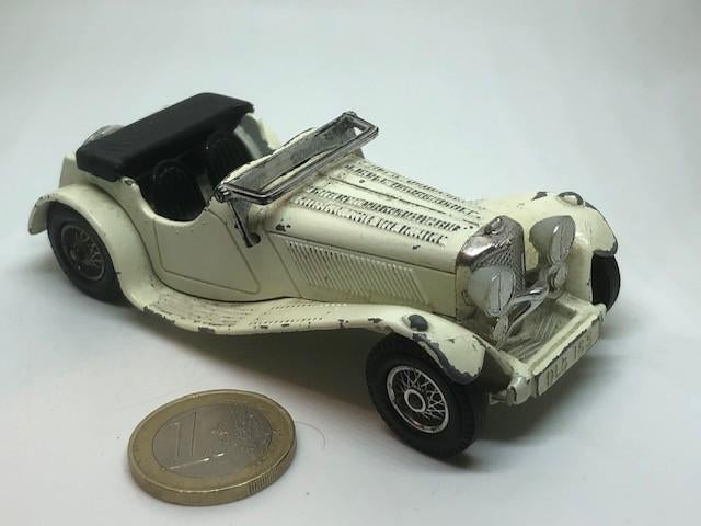 1936 SS 100 Jaguar, Matchbox Models of Yesteryear, Hobby en Vrije tijd, Modelauto's | 1:43, Ophalen of Verzenden, Gebruikt, Auto