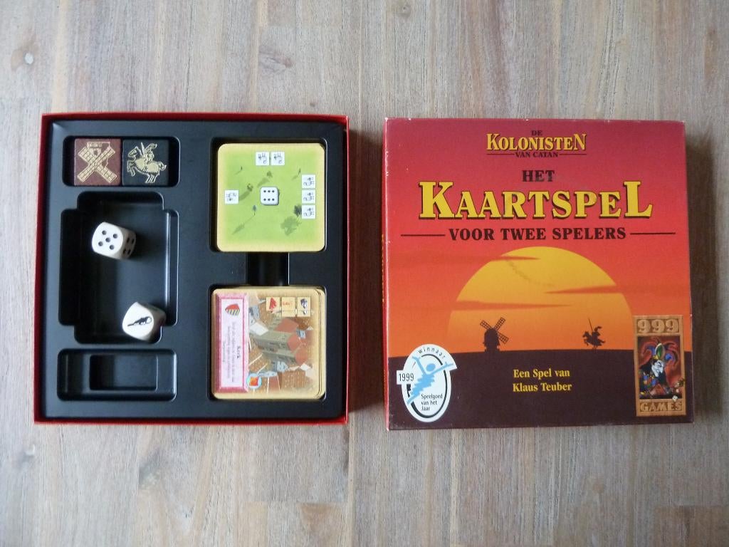CATAN kaartspel, Ophalen, Gebruikt