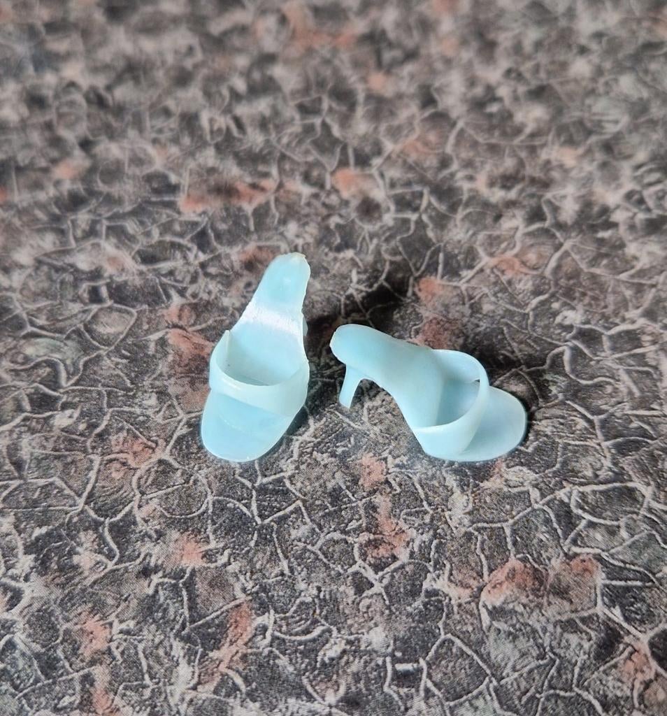 Barbie vintage lichtblauwe ot's, Ophalen of Verzenden, Gebruikt
