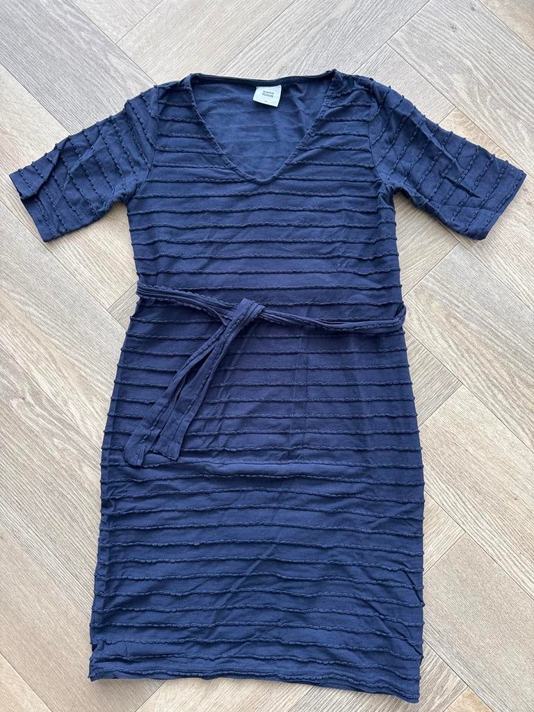 Mamalicious zwangerschapsjurk maat M, donkerblauw, Ophalen, Gedragen, Maat 38/40 (M), Blauw