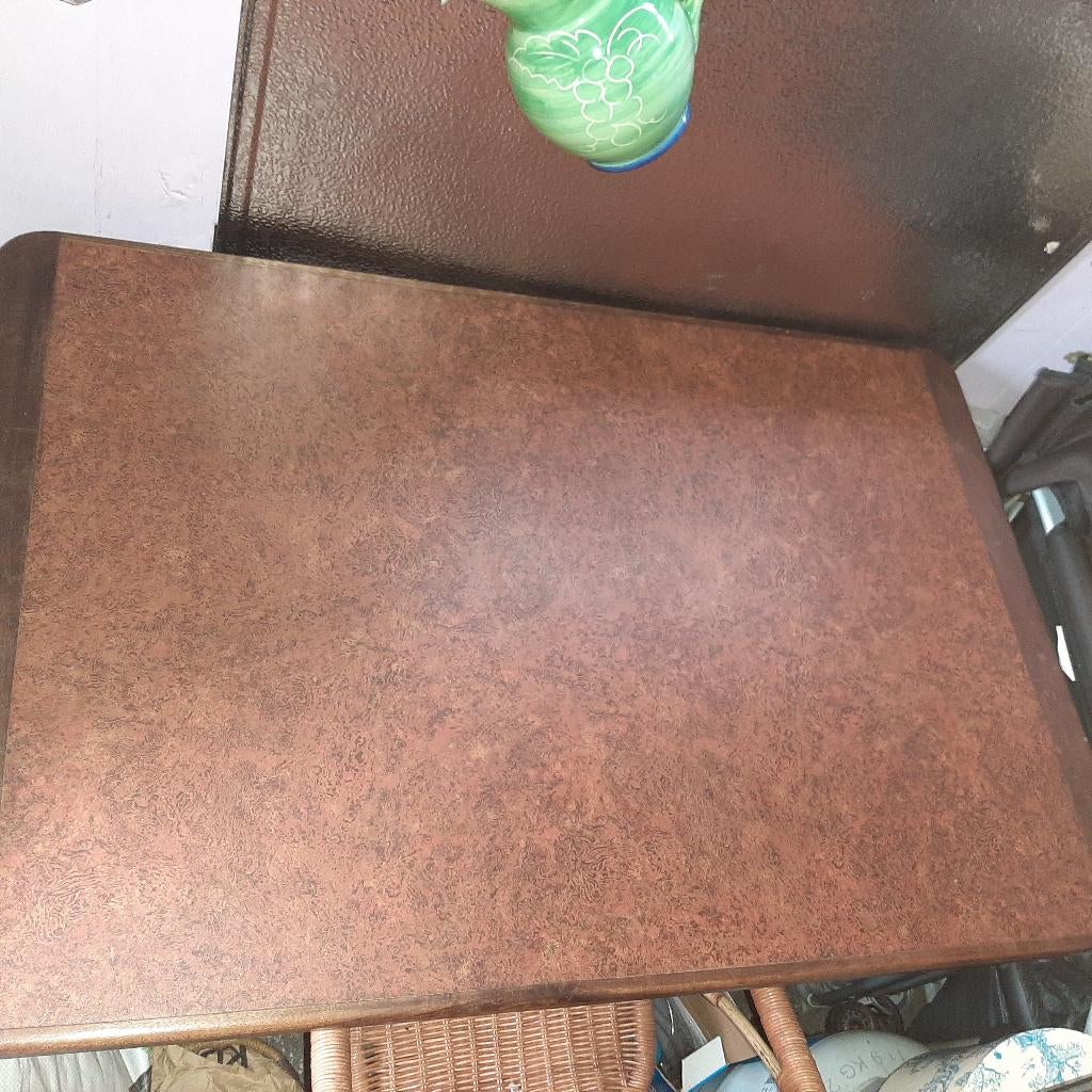 Heftafel tafel bed camper oldtimer Bruine Beer vintage, Ophalen, Zo goed als nieuw