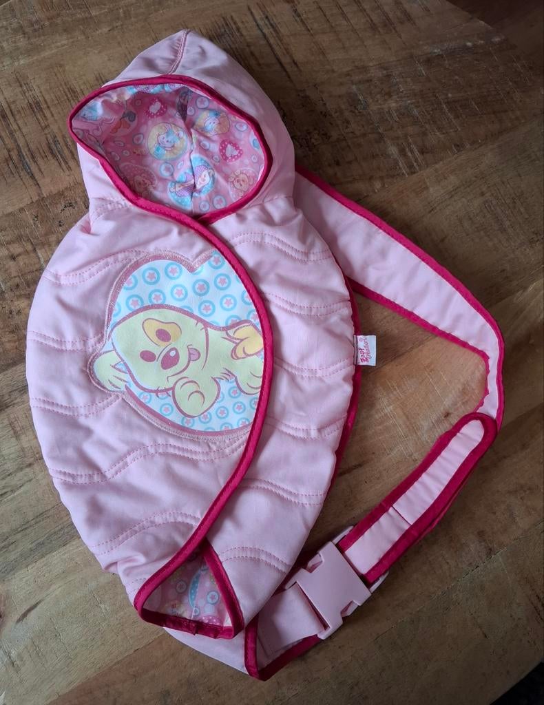 Baby born popen draagzak zo goed als nieuw, Ophalen of Verzenden, Zo goed als nieuw