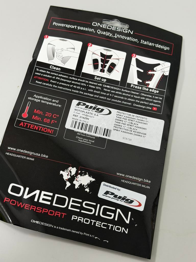 Tankpad Kawasaki Z900RS 2017-2026 Protector stickers nieuw, Motoren, Ophalen of Verzenden, H, H, H