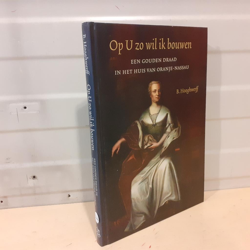 Nr. 779 B. Hooghwerff. Op U zo wil ik bouwen - een gouden dr, Christendom | Protestants, Ophalen of Verzenden, Zo goed als nieuw