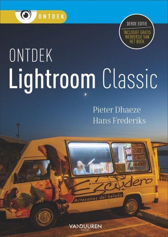Ontdek lightroom classic, Ophalen of Verzenden, Zo goed als nieuw, Fotograferen en Filmen, Peiter Dhaeze & Hans Frederiks