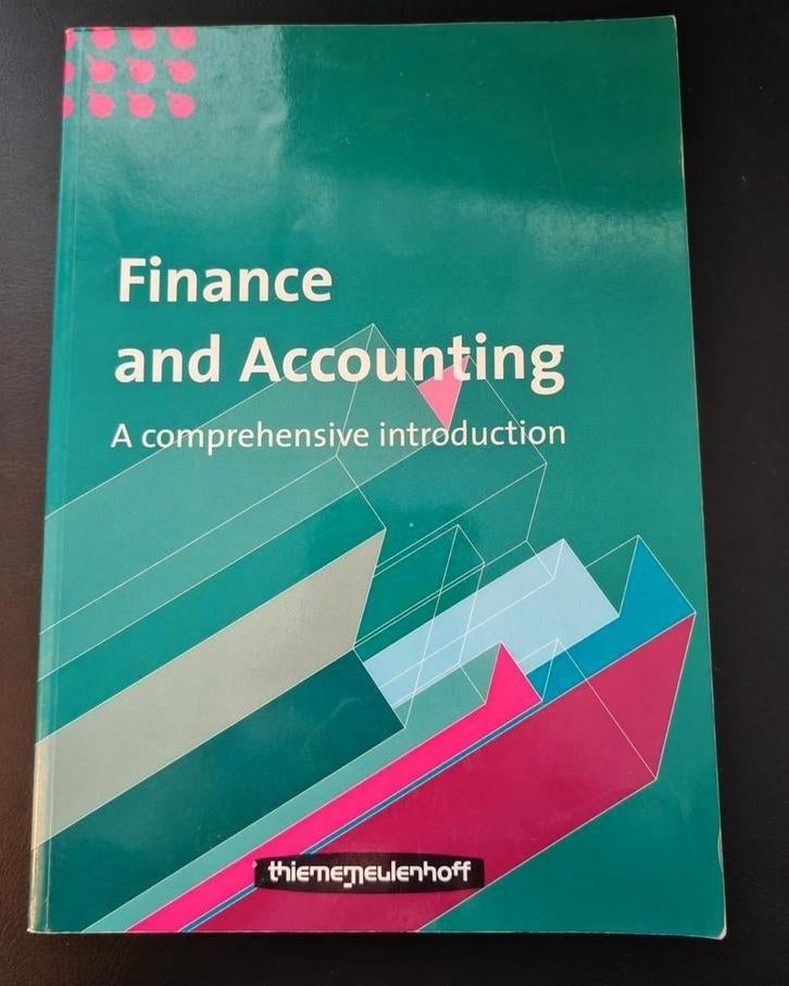 Finance and Accounting: A Comprehensive Introduction, Ophalen of Verzenden, Gelezen, Accountancy en Administratie, J e jansen