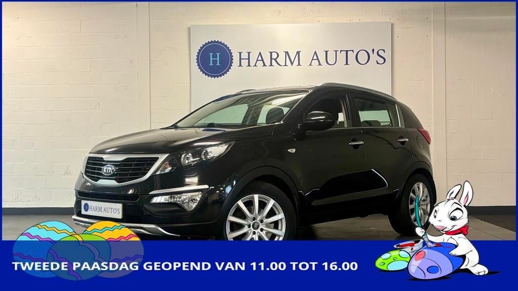 Kia Sportage 1.6 GDI X-tra 135pk Airco / '18' / ALU pakket /, Voorwielaandrijving, Euro 5, 4 cilinders, Zwart