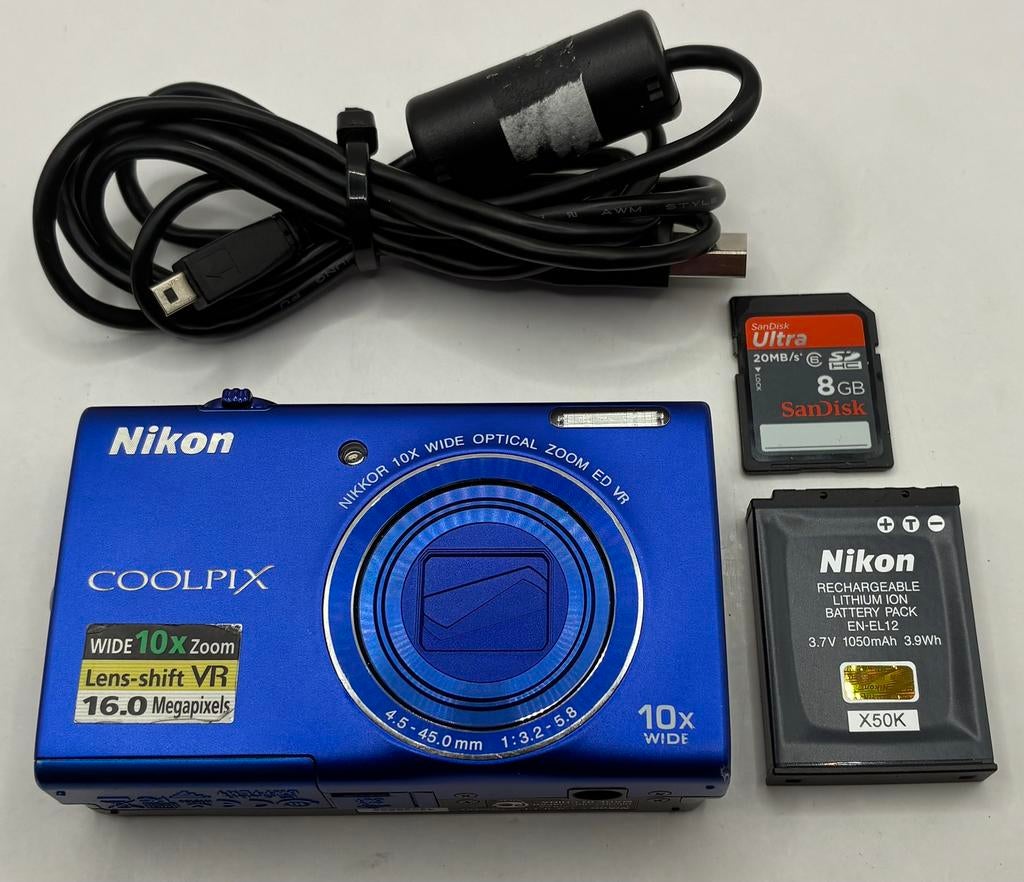 Nikon coolpix S6200 - compact camera, Ophalen of Verzenden, Voor 1940, Fototoestel