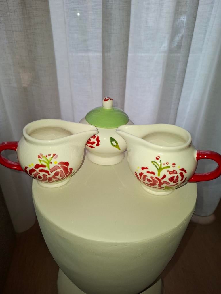 Suikerpot en 2 c melkkan - Jet by Ter Steege C'est la Vi, Ophalen of Verzenden