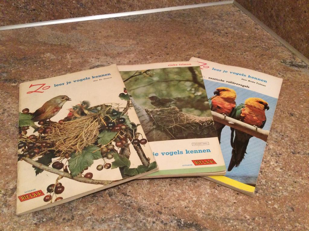 3 Vogelboeken Rizla uit de vorige eeuw!! Voor de verzamelaar, Ophalen of Verzenden, Zo goed als nieuw, Wetenschap en Natuur