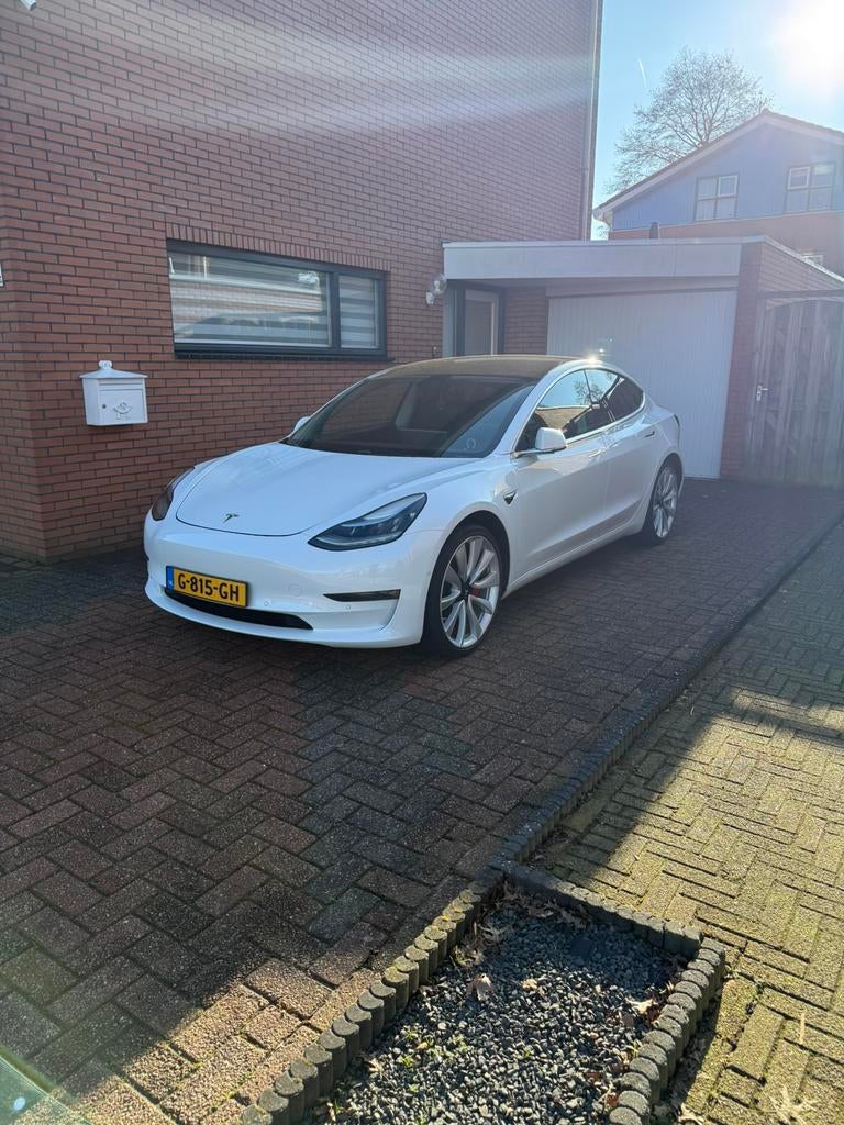Tesla Model 3 performance, dealer ond, 2e eig, long range, Auto's, Tesla, Automaat, 1831 kg, Zwart, 462 pk