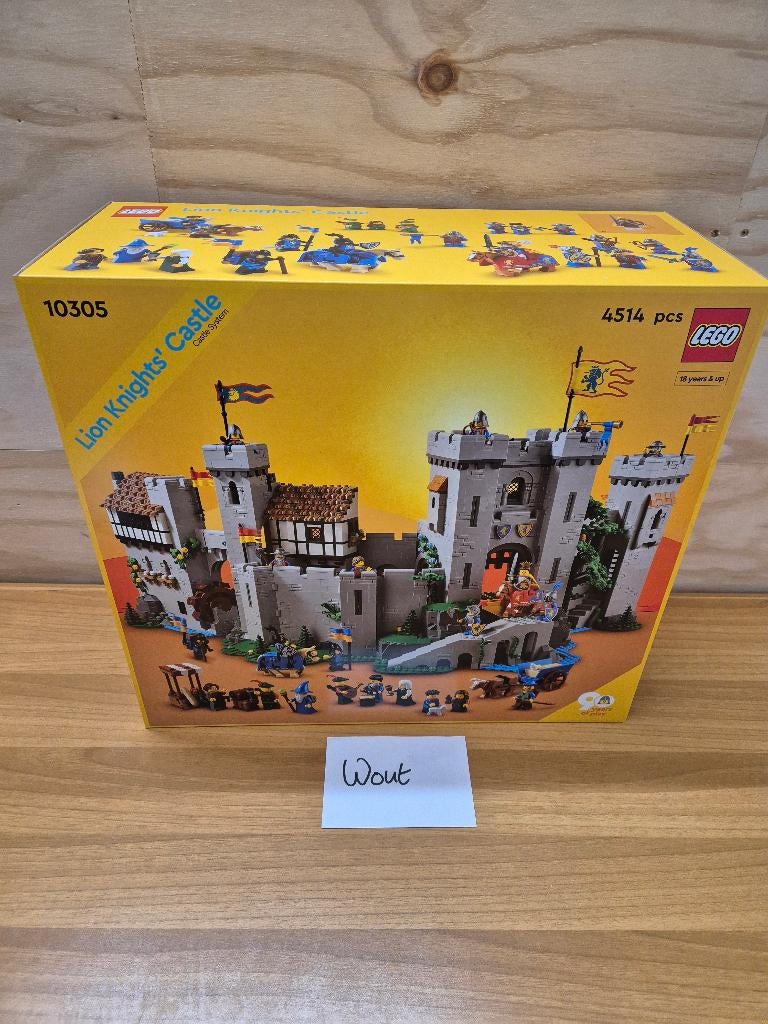 Lego 10305 ‘Lion Knights Castle’ (NIEUW!), Ophalen of Verzenden, Nieuw, Complete set, Lego