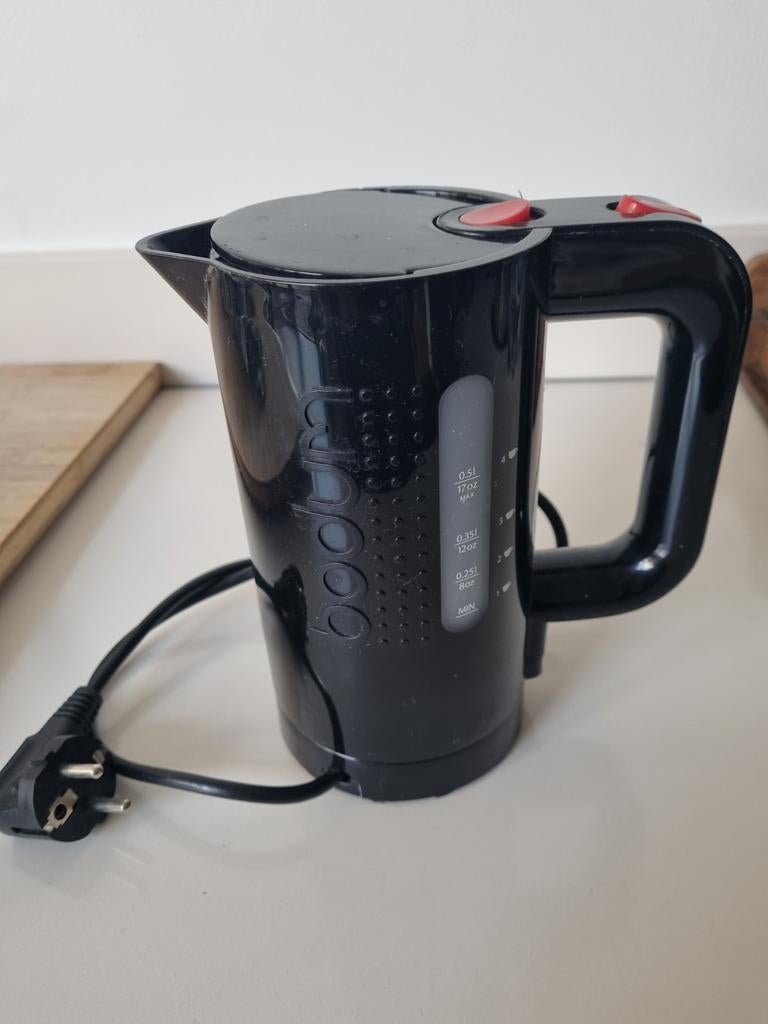 Bodum lichtgewicht waterkoker voor boot, camper of caravan, Ophalen of Verzenden