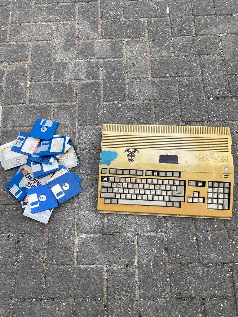 Commodore a500 computer onderdelen parts amiga retro, Computers en Software, Ophalen of Verzenden