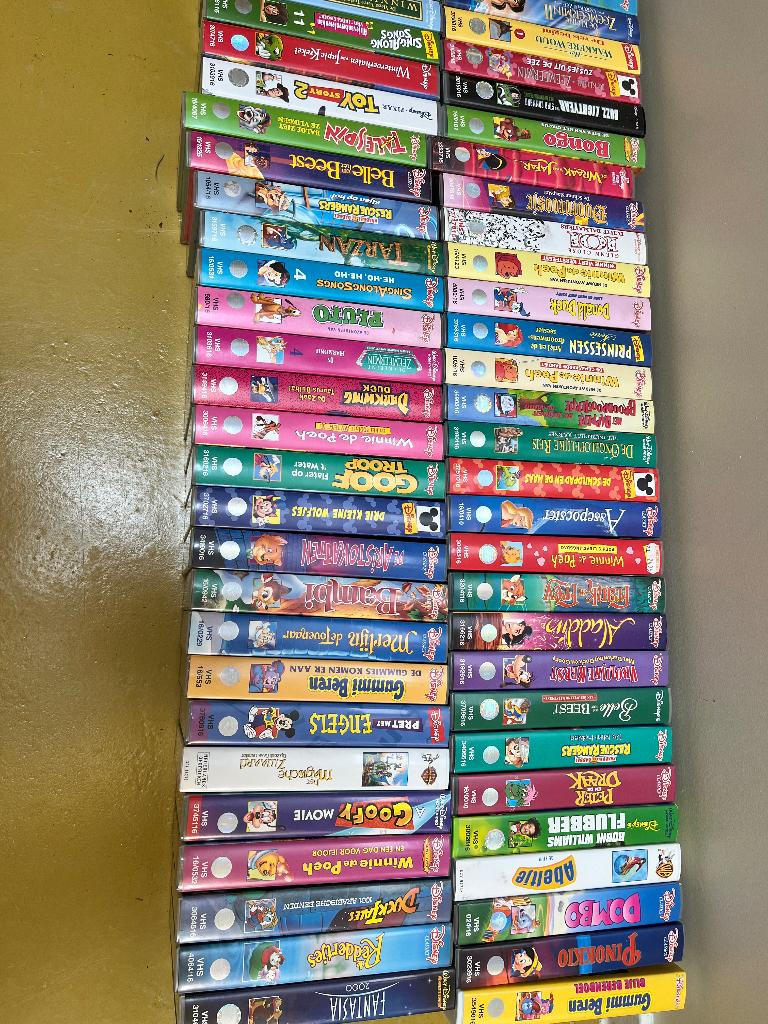 Videobanden Disney, Alle leeftijden, Ophalen, Gebruikt