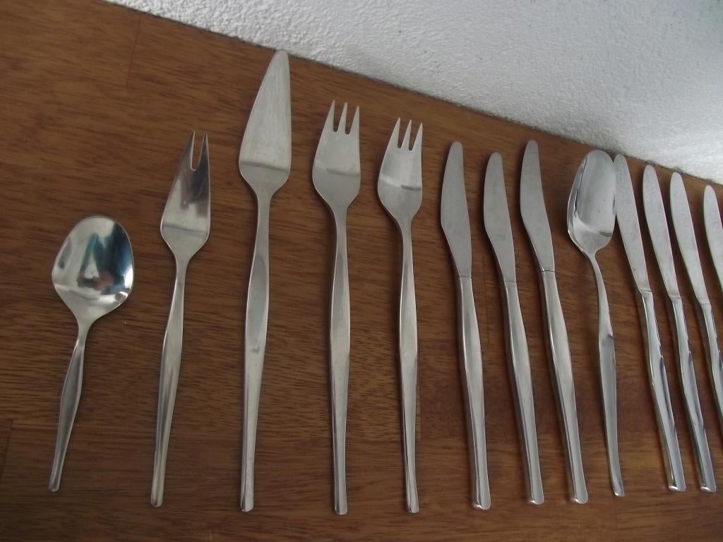 27 stuks Gero zilduro 730 romanti bestek 1959-1982 ook p st, Ophalen of Verzenden