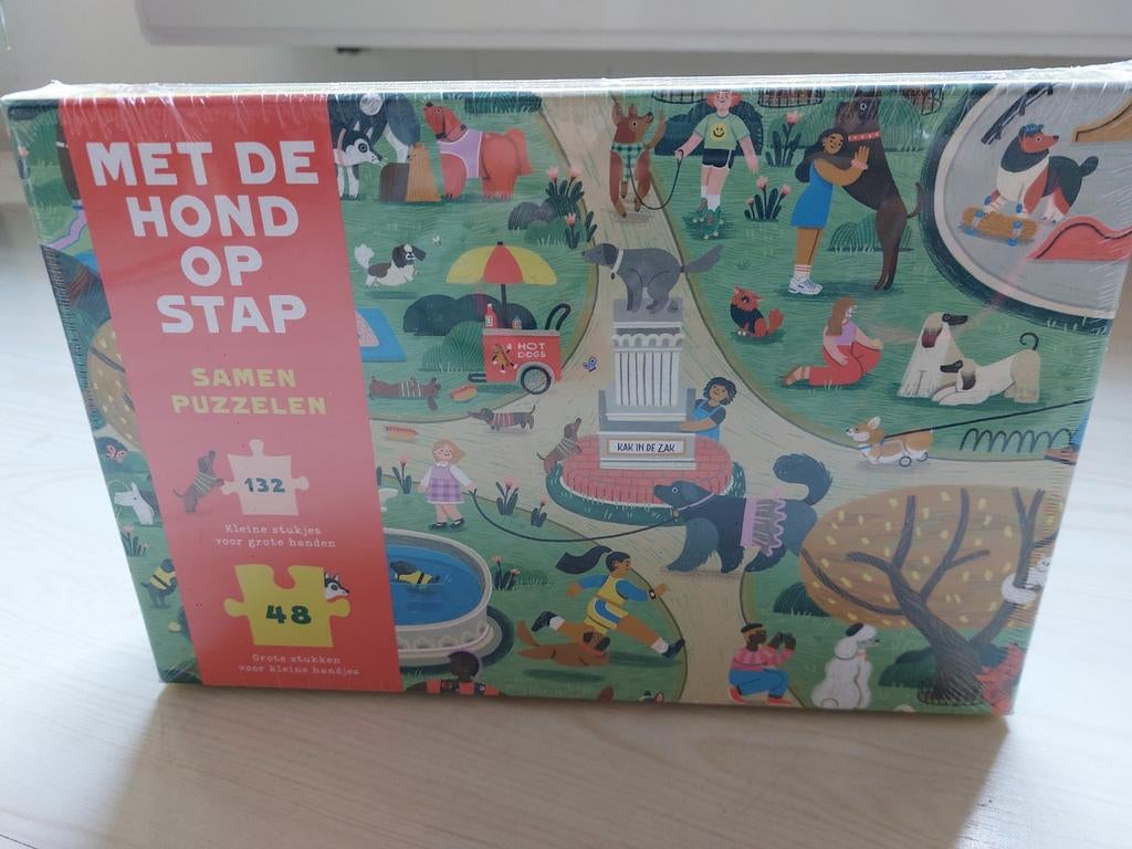 Puzzel om samen te puzzelen - nieuw!, Ophalen of Verzenden, Meer dan 50 stukjes, Nieuw, 4 tot 6 jaar