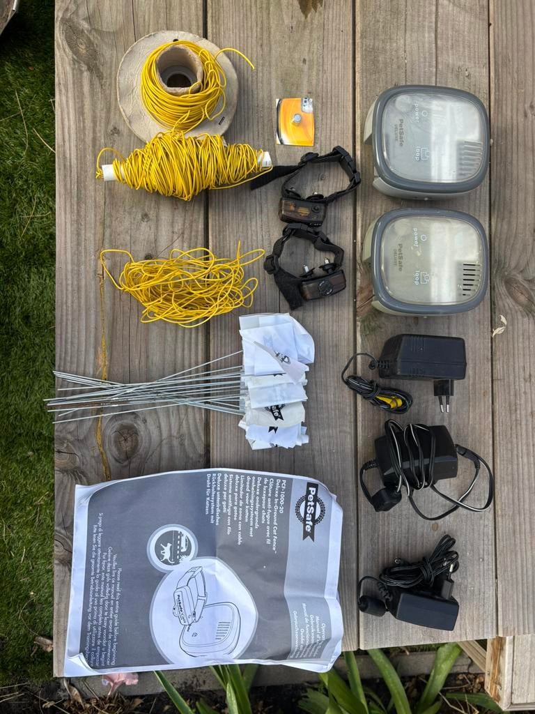 Petsafe Catfence 2x, onzichtbare omheining voor katten, Ophalen of Verzenden, Gebruikt