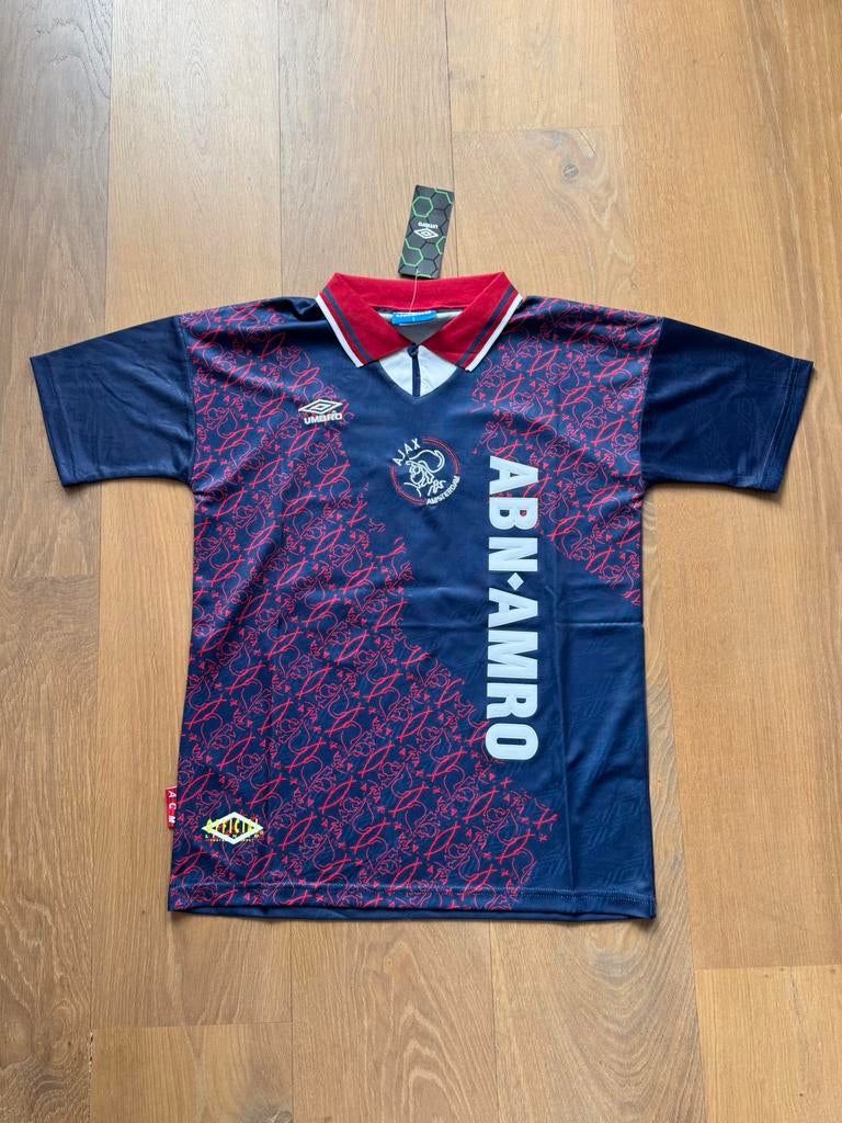 Ajax 1994/1995 litmanen shirt maat S, Blauw, Nieuw, Ophalen of Verzenden, Voetbal
