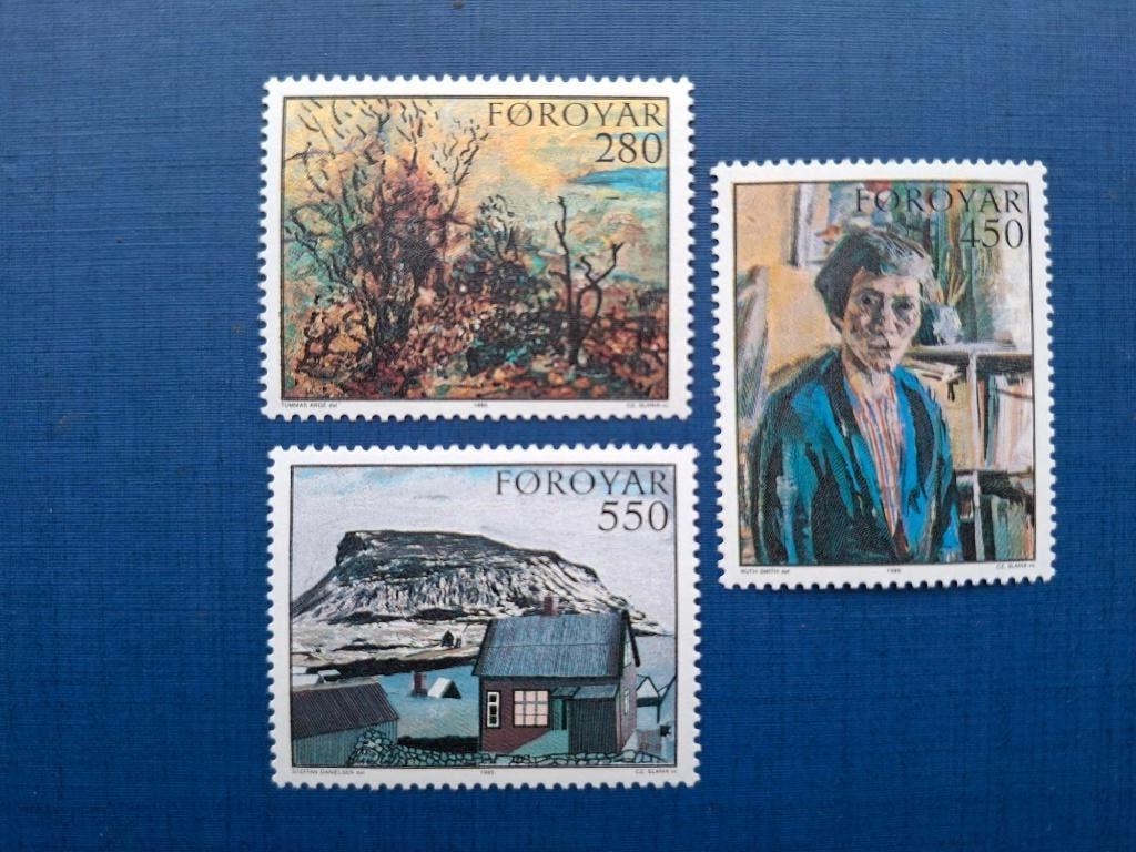 Postzegel Faroer 1985 PF Serie Kunst uit Faroer 04-04, Ophalen of Verzenden, Denemarken, Postfris