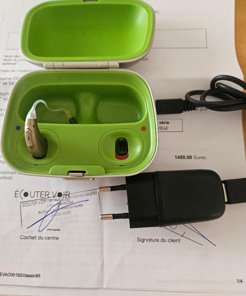 Gehoorapparaat Phonak Naida LR-70 PR nieuw, Ophalen of Verzenden, Nieuw