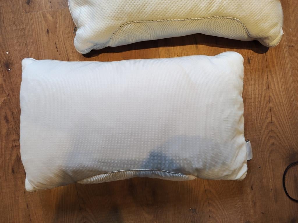 2 Auping kussens climate nature, Eenpersoons, Wit, Ophalen of Verzenden, Zo goed als nieuw