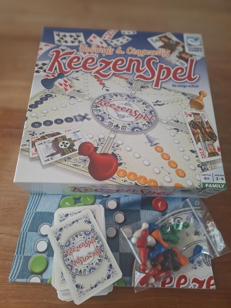 Keezen Spel compleet, Ophalen of Verzenden, Zo goed als nieuw