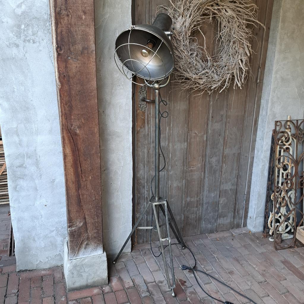 Stoere vloerlamp lamp verstelbaar industrieel *Etage3*, Ophalen, ., Zo goed als nieuw, .