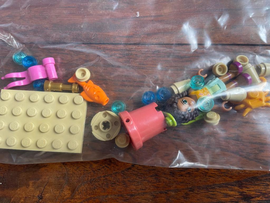 Lego Friends 30100 Andrea op het Strand Polybag, Ophalen, Zo goed als nieuw, Complete set, Lego