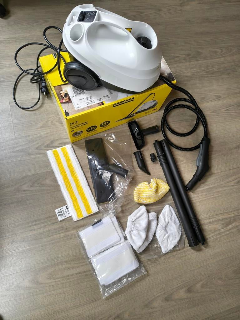 Kärcher SC3 EasyFix stoomreiniger, Ophalen of Verzenden, Zo goed als nieuw, Stoomreiniger
