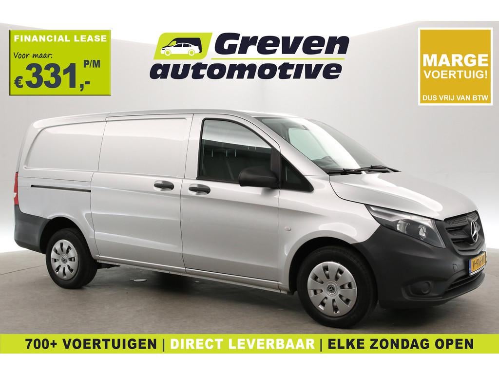 Mercedes-Benz Vito 111 CDI Lang | MARGE | Airco | 3 Zits | T, Auto's, Voorwielaandrijving, Stof, Gebruikt, Euro 6