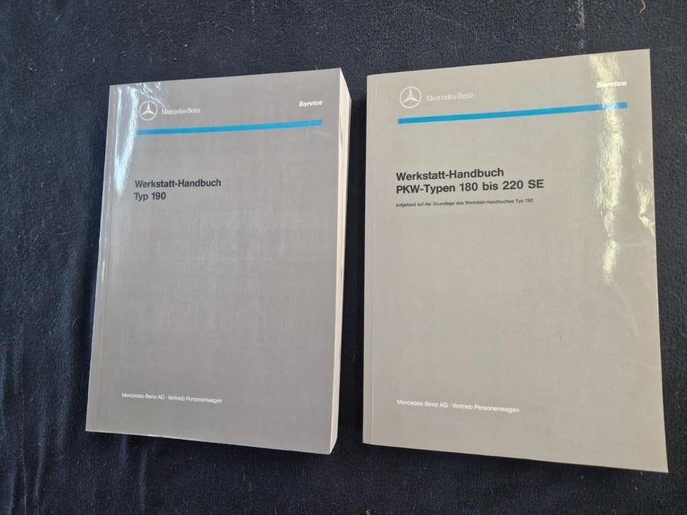 Mercedes-Benz werkplaats-hanboeken., Ophalen of Verzenden, Zo goed als nieuw, Mercedes
