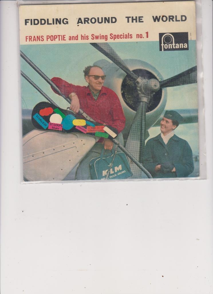 frans poptie, Cd's en Dvd's, Vinyl Singles, Ophalen of Verzenden, Gebruikt, Nederlandstalig, EP