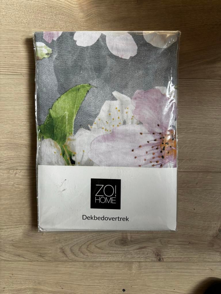 ZO! Home Dekbedovertrek Josin Pink 140x200/220, Eenpersoons, Dekbedovertrek, Nieuw, Ophalen of Verzenden
