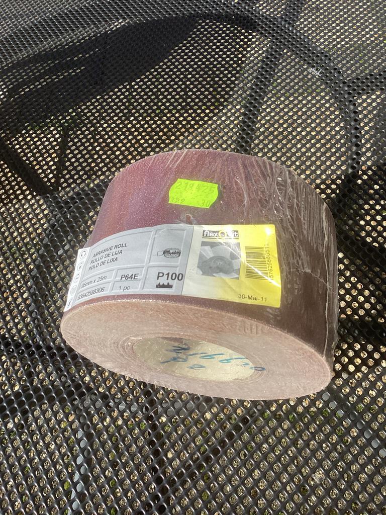 Schuurpapier rol P100 - Flexovit nieuw, Ophalen of Verzenden, Nieuw, Overige typen